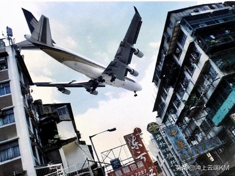 香港启德机场为什么危险,80年代香港启德机场