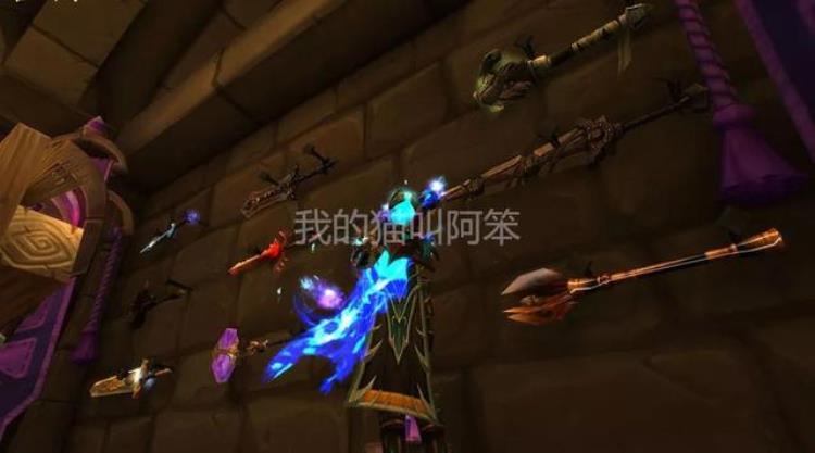 魔兽世界圣骑士职业大厅墙上的武器和盾牌作为大领主你认识多少