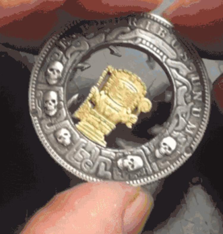 硬币的艺术品「好家伙一枚硬币价值上万美金这明明就是艺术品」
