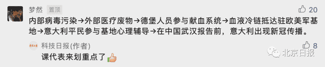 实锤！新冠病毒通过美军血液项目，由德堡进入欧洲